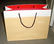 Вид пакета для бутика BALLY (Размер 60х53х15)